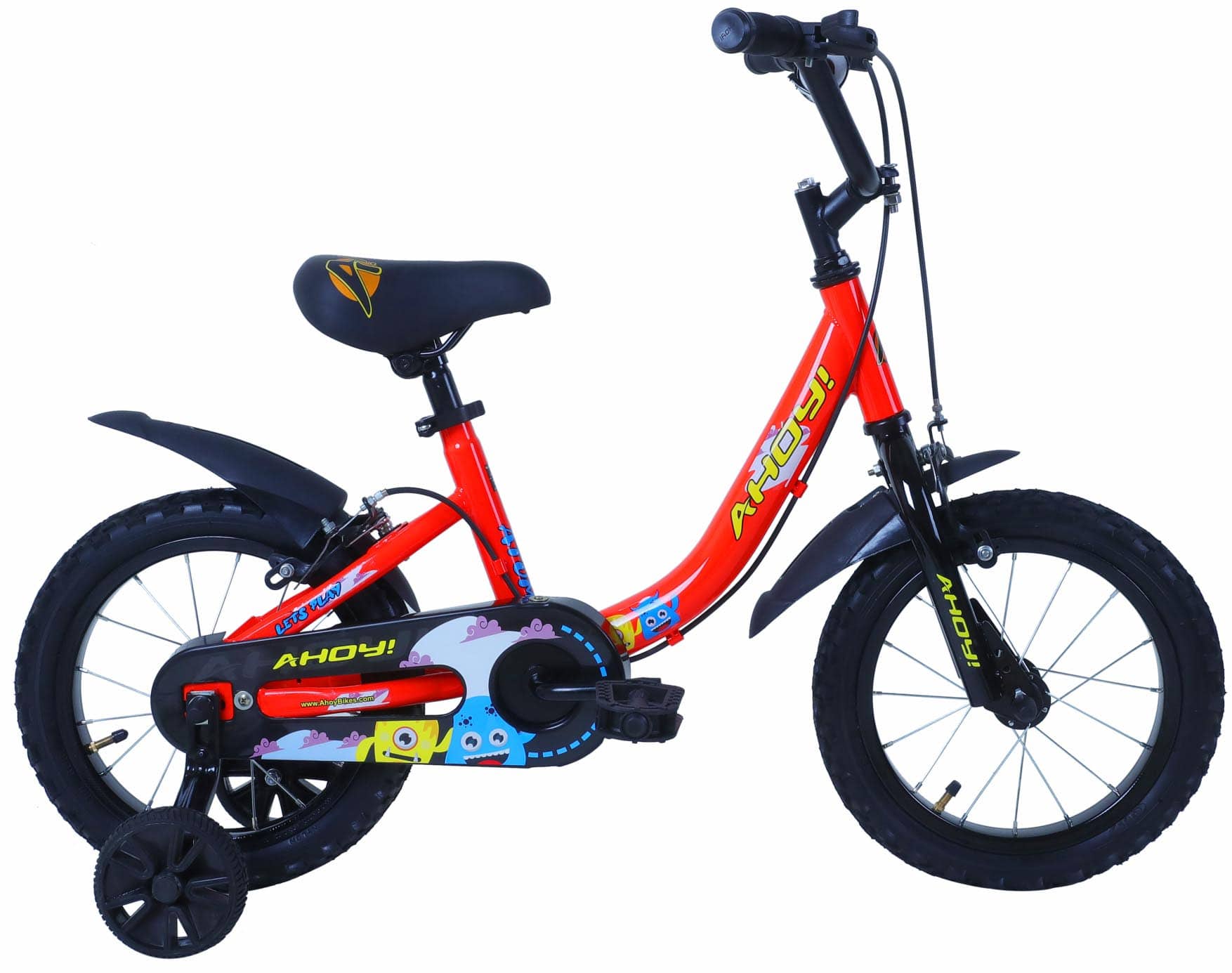Atom Girls Bike Single Speed 14T | Buy red cycle non gear for kids