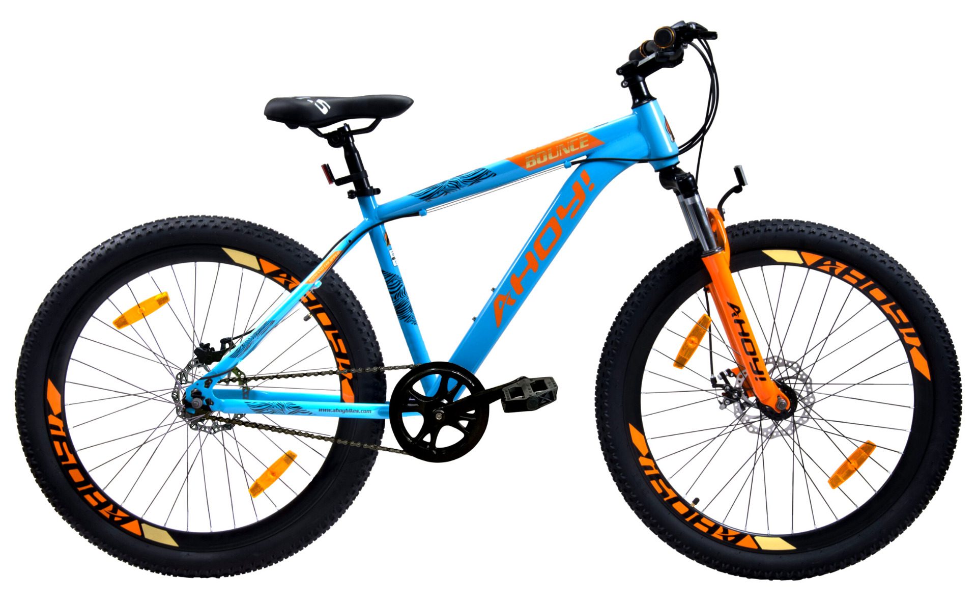 Buy Bounce Cycle Without Gear 27.5T | Blue Non Gear Cycle for Men