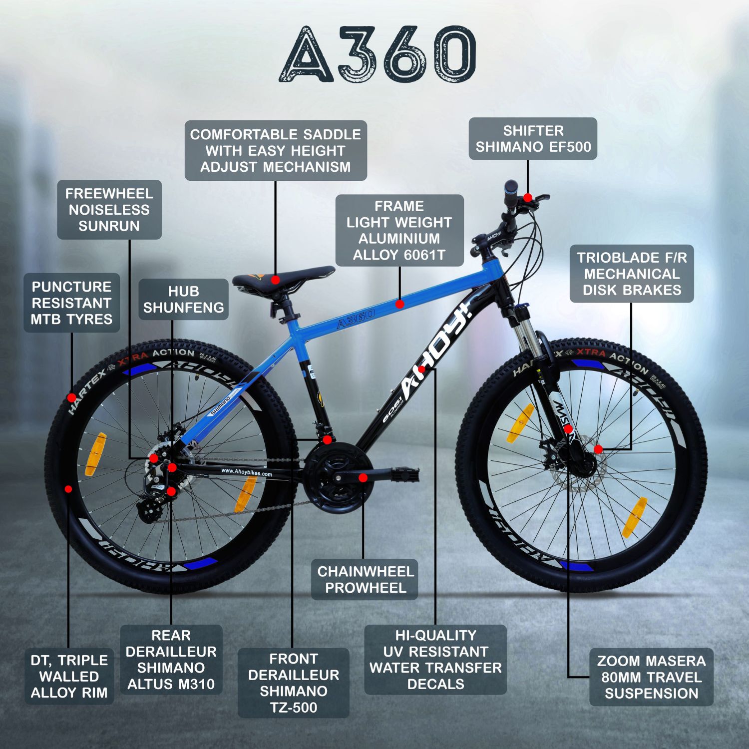 Buy Mountain cycle  Bicycle for Men & Women Online - Ahoy Bikes