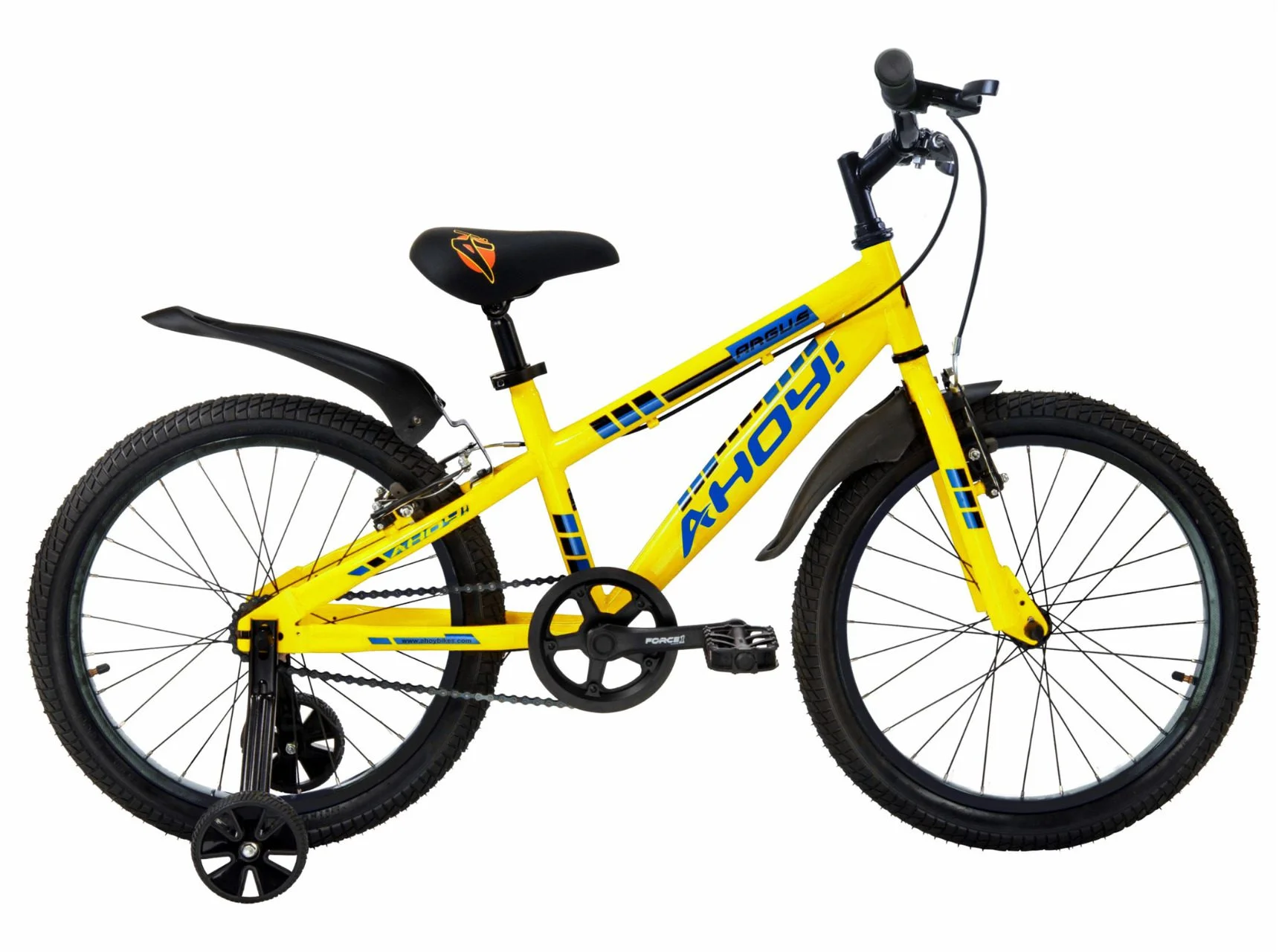 Argus Childrens Bike Single Speed 20T | Buy Yellow Kids Bike for Boys