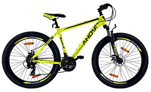 Buy Battle 2.1 Mountain Cycle 27.5T Cycle with Shimano gear Yellow