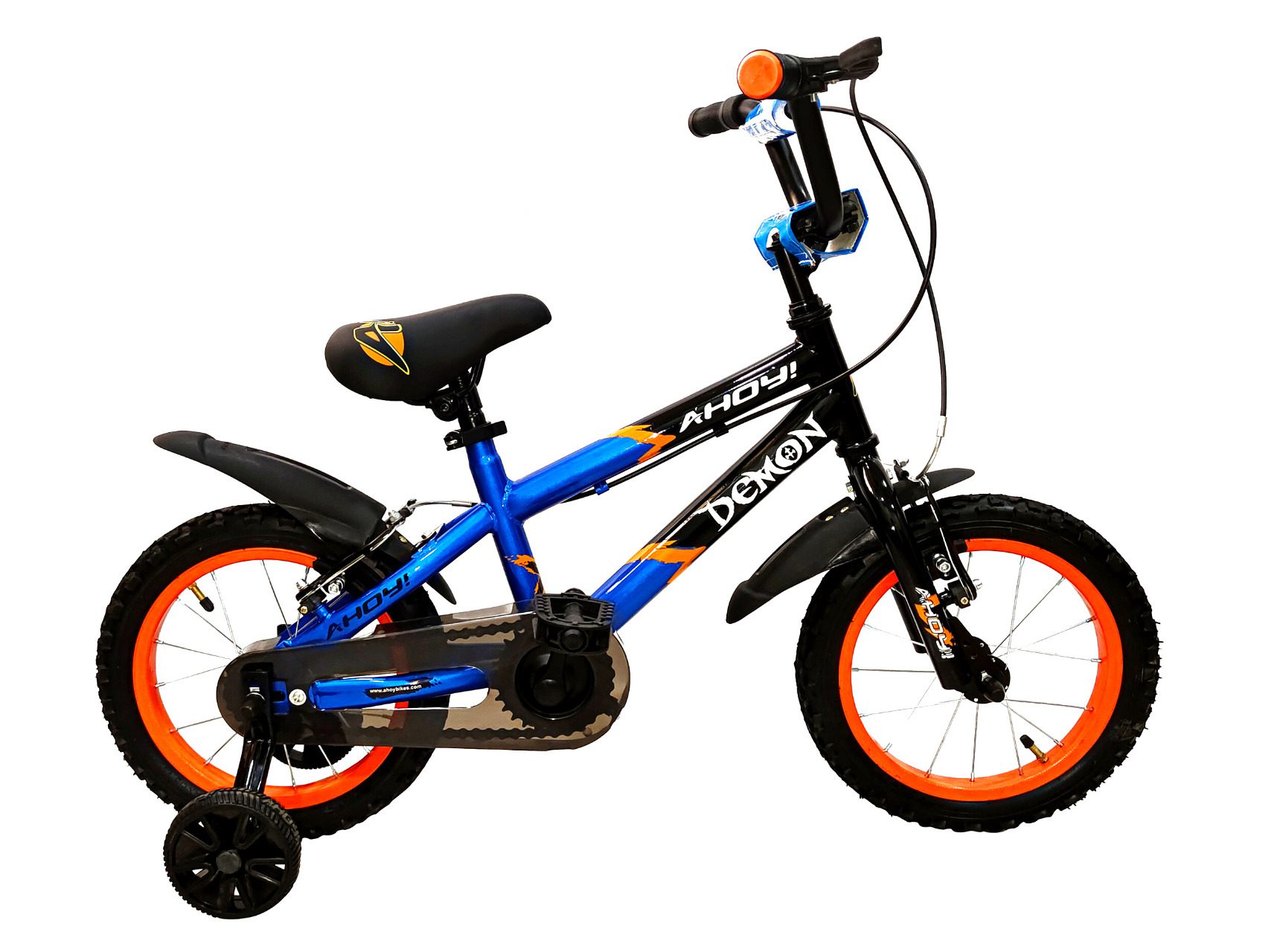 Demon kids bike single speed 14T | Buy blue bike non gear for boys