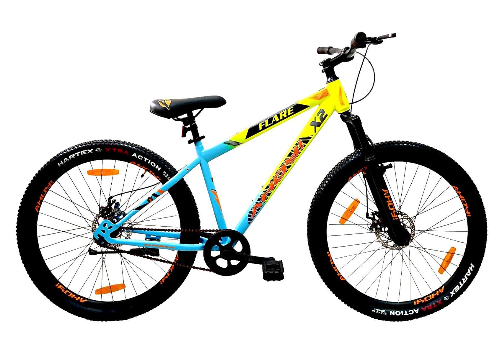 Flare Cycle Without Gear 29T | Buy Blue All Terrain Bike for Men