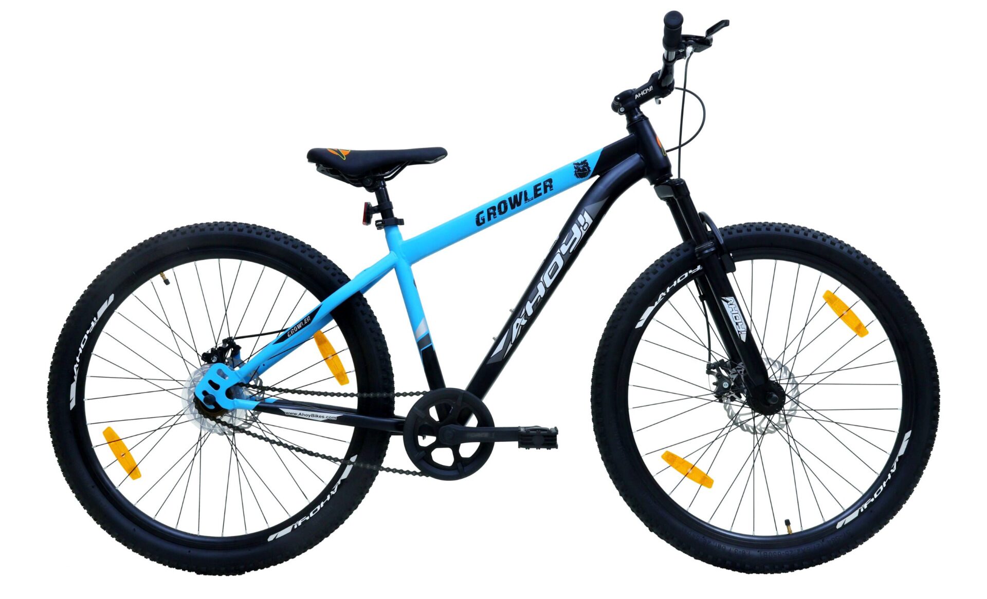 Growler cycle without gear 27.5T | buy blue non gear cycle for men