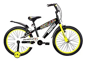 Hades Childrens Bike Single Speed 20T | Buy Yellow Kids Bike for Boys