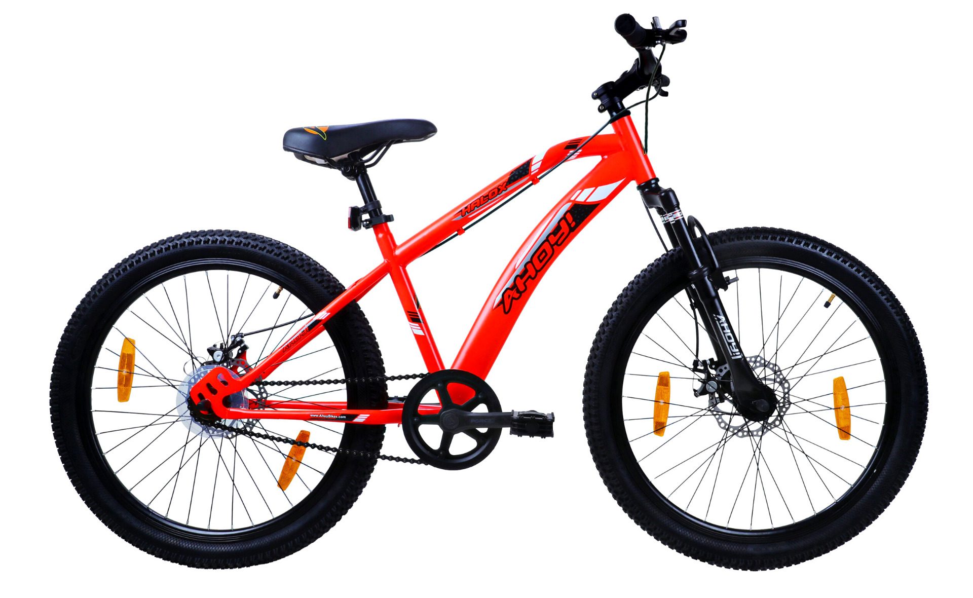 Halox Cycle Without Gear 24T | Buy Red Non Gear Cycle for Men