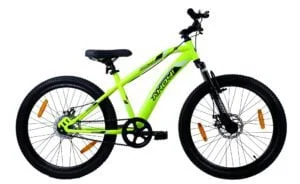 Halox Single Speed Cycle 24T | Buy Yellow Non Gear Bike for Men