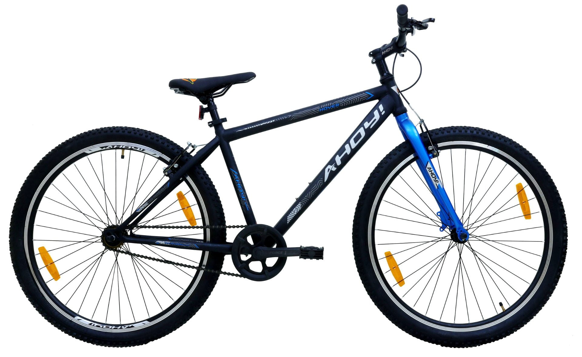 Hover Single Speed Cycle 27.5T | Buy Blue Non Gear Bike for Men