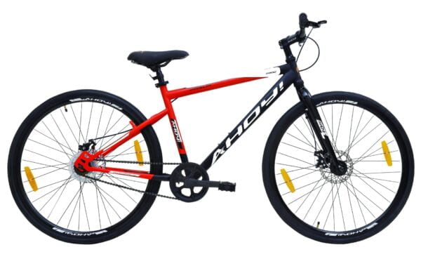 Javelin Hybrid Bike 700C | Buy Red Single Speed Bicycle for Men