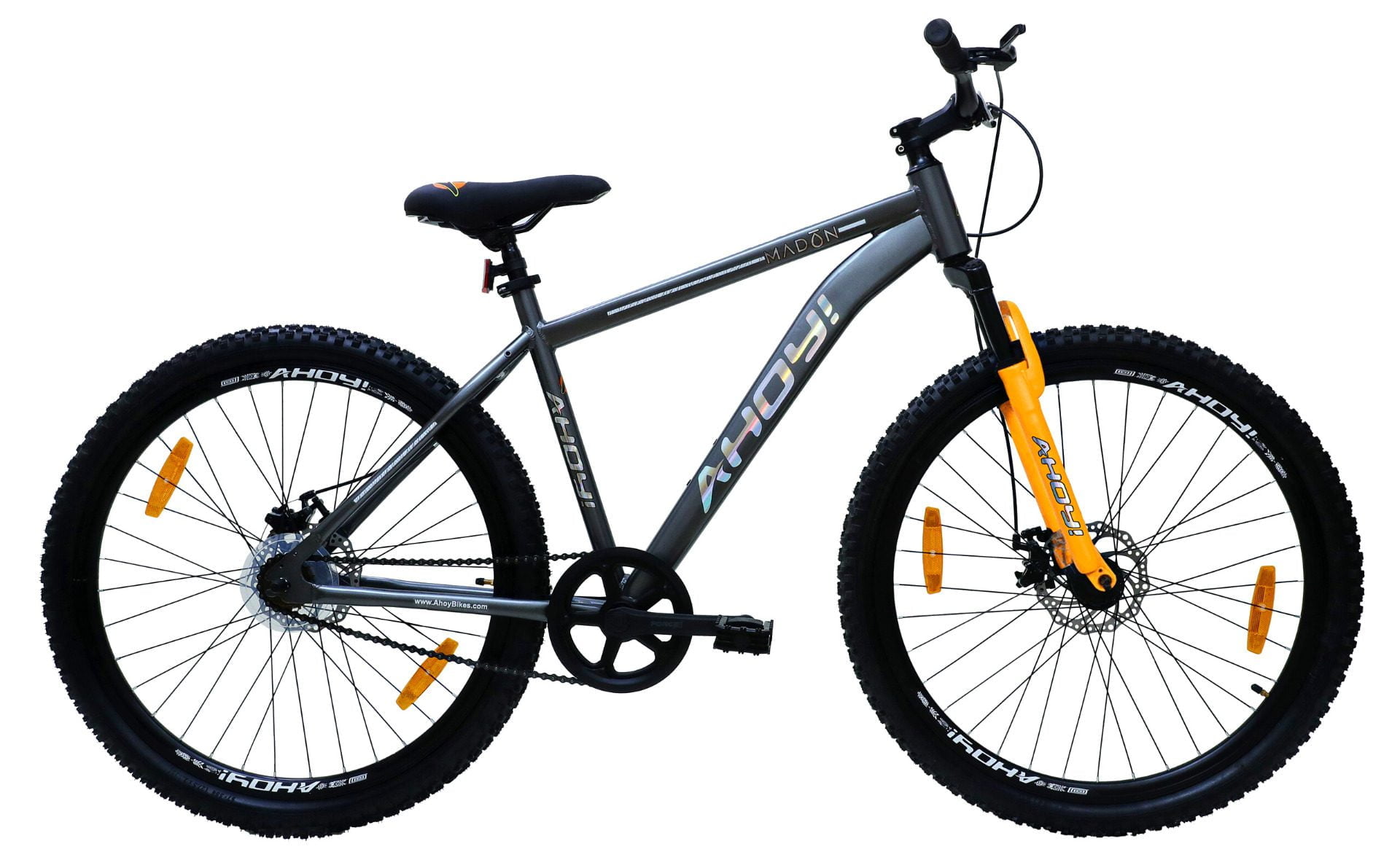 Madon Single Speed Cycle 27.5T | Buy grey non gear bike for men