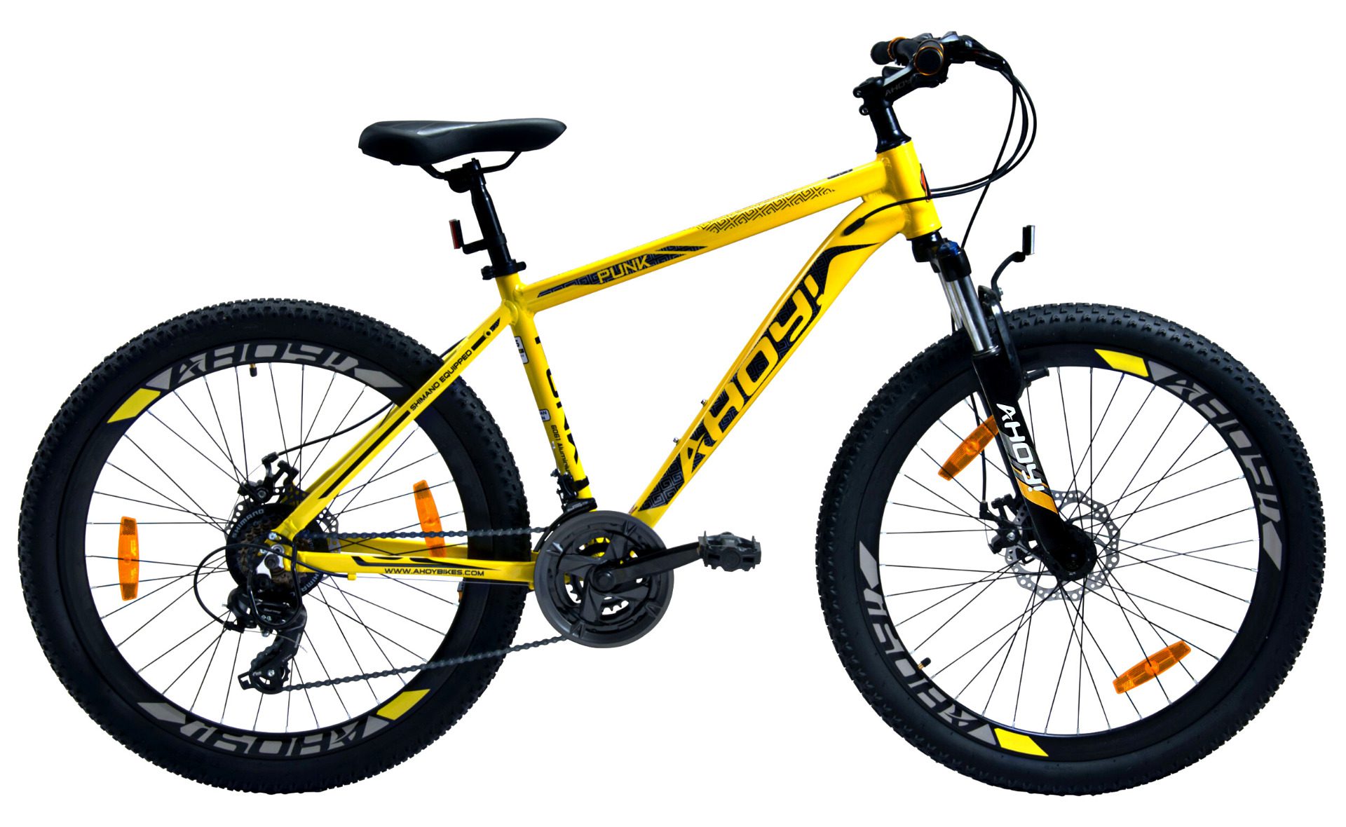 Buy Punk Mountain Cycle 26T | Yellow MTB Bike with Shimano gear