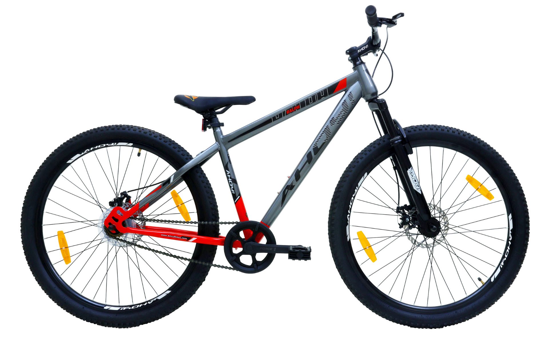 Ralph Single Speed Cycle 27.5T | Buy Red Non Gear Bike for Men