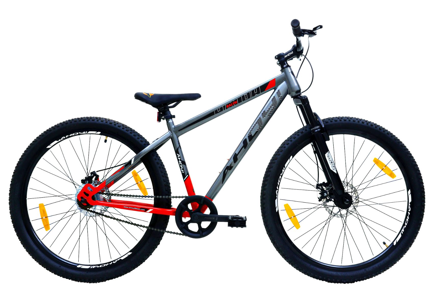 Ralph Bike Without Gear 29T | Buy Red Non Gear Cycle for Men