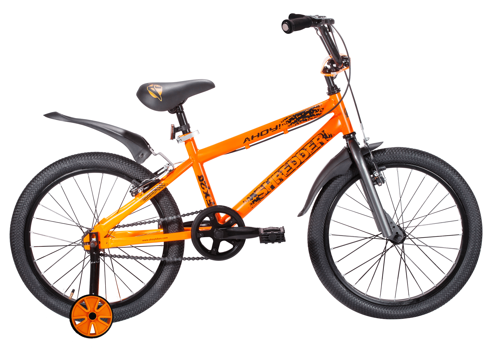 Shredder Kids Bike 16T Single Speed | Buy Orange Cycle Non Gear for Kids