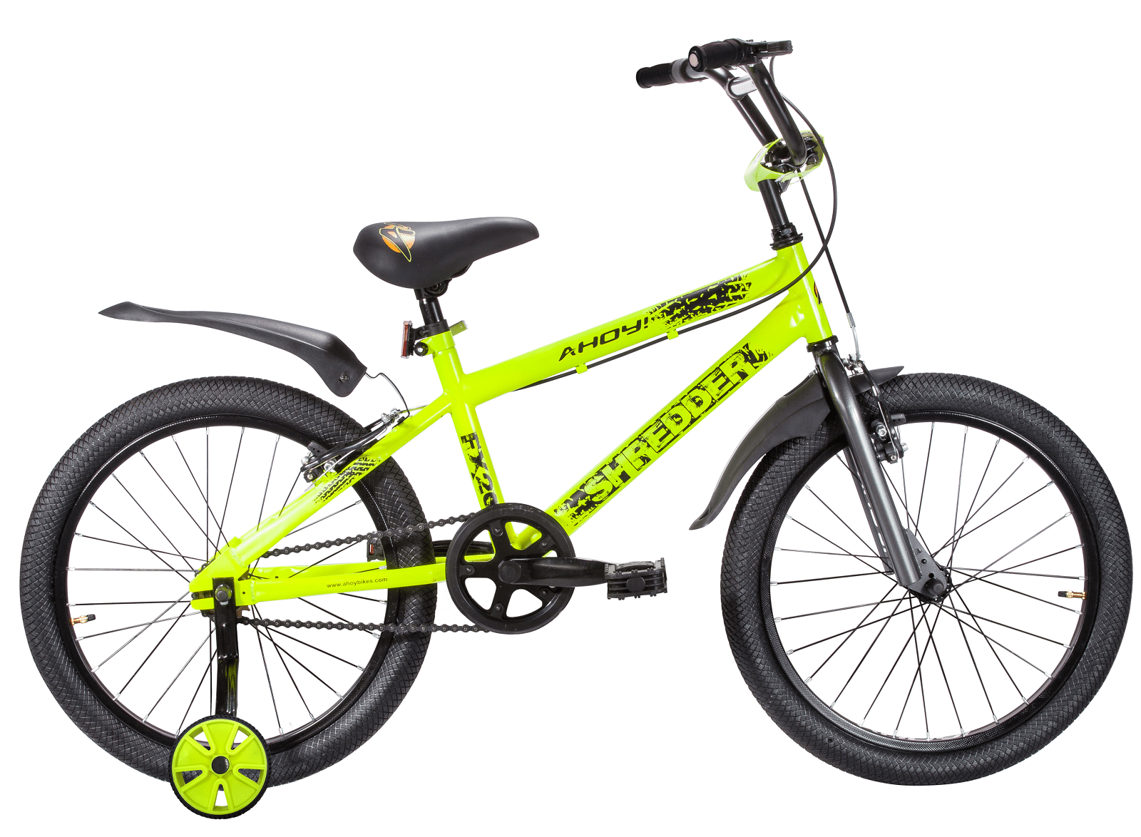 Shredder Kids Bike 20T Single Speed | Buy Yellow Cycle Non Gear for Juniors