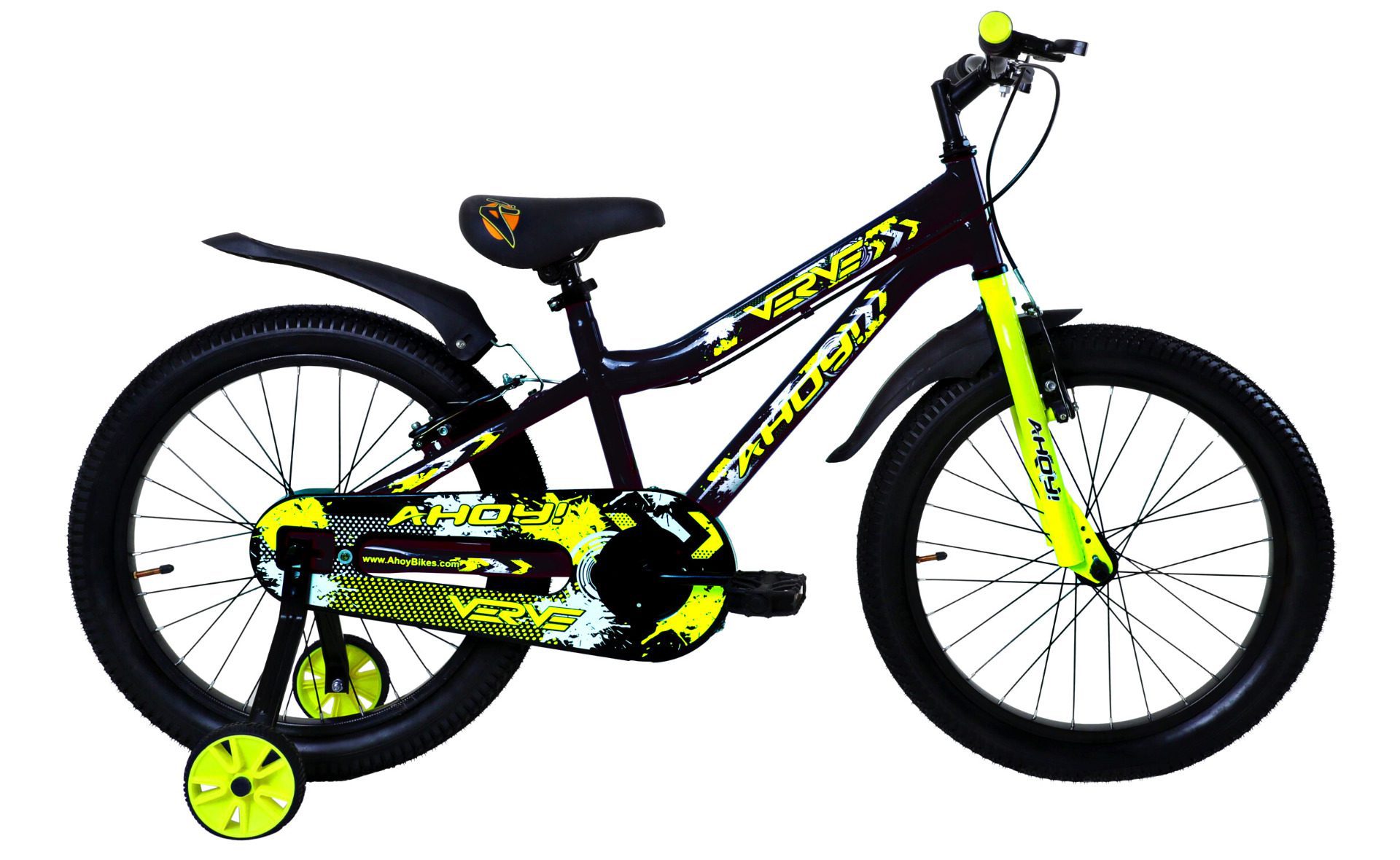 Verve Childrens Bike Single Speed 20T | Buy Black Kids Bike for Boys