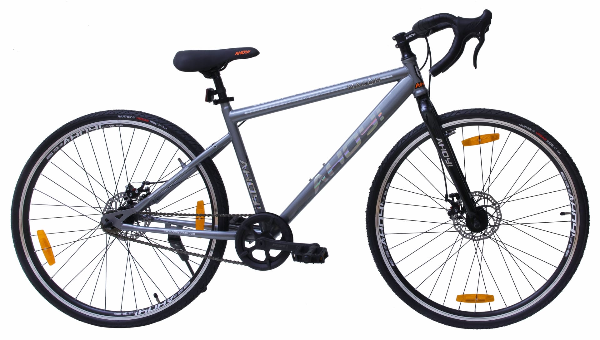 Madon Road Bicycle | Buy Grey Single Speed Road Bike for Men